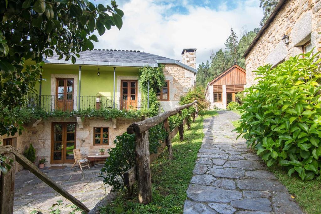 Casa Rural Grana Da Acea Monfero Dış mekan fotoğraf